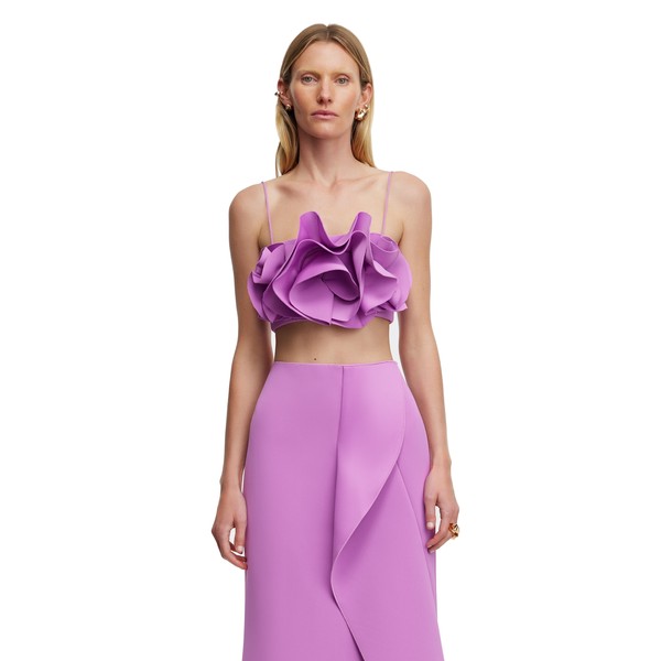 Acler Underwood Top in Mulberry