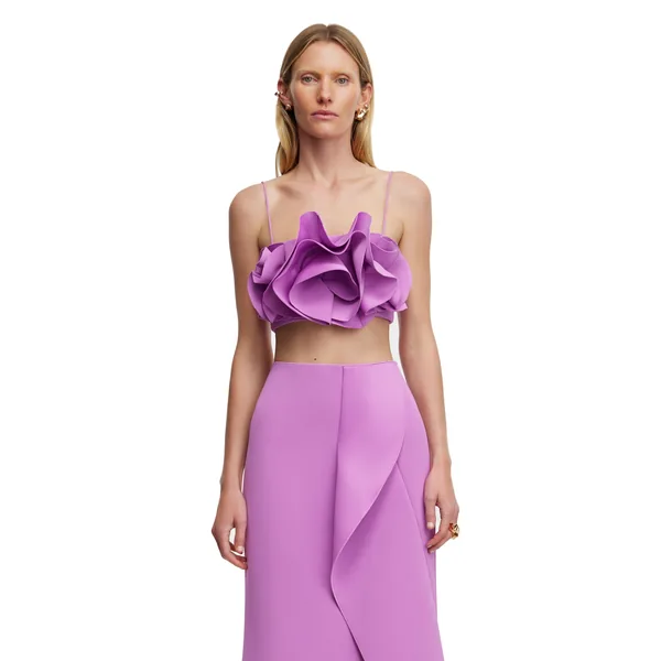 Acler Underwood Top in Mulberry