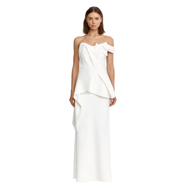 Acler Westhart Maxi Dress in Ivory