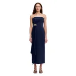 Acler Whitnell Midi Dress in Navy