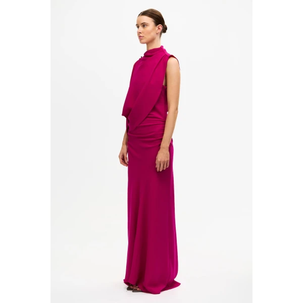 Acler Wilcott Maxi Dress in Iris, view 2