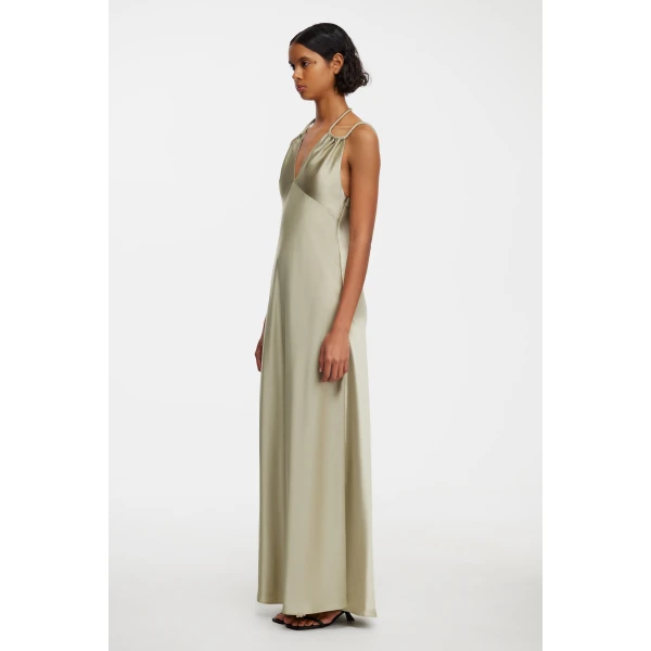 Acler Woodlake Maxi Dress in Stone, view 2