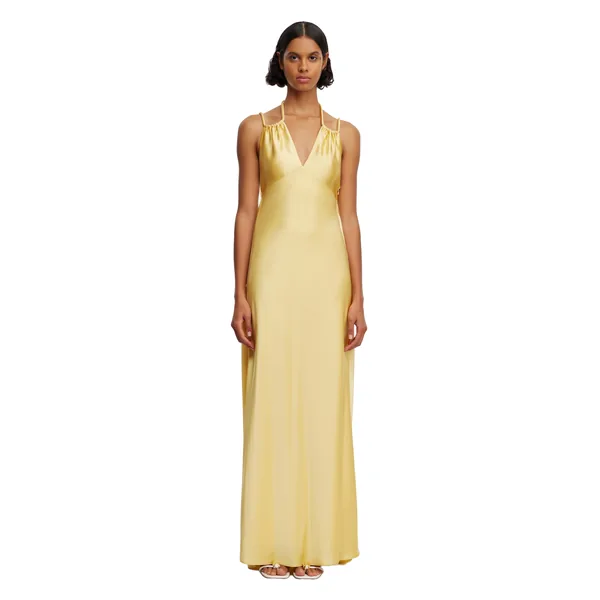 Woodlake Maxi Dress in Sun Yellow