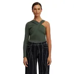 Acler Wyson Top in Deep Olive