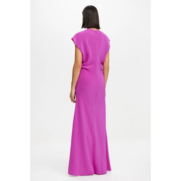 Acler Yarrow Maxi Dress in Amethyst, view 3