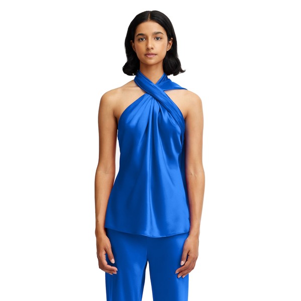Acler Yegreen Top in Cobalt