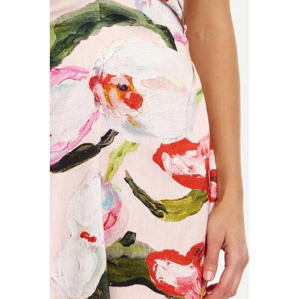 Acler Yeoford Maxi Dress in Cherry Medley, view 4