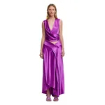 Acler Yewdale Maxi Skirt in Deep Mulberry