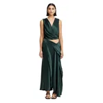 Acler Yewdale Maxi Skirt in Deep Olive