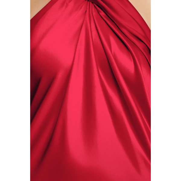 Acler Yewgreen Maxi Dress in Crimson, view 4
