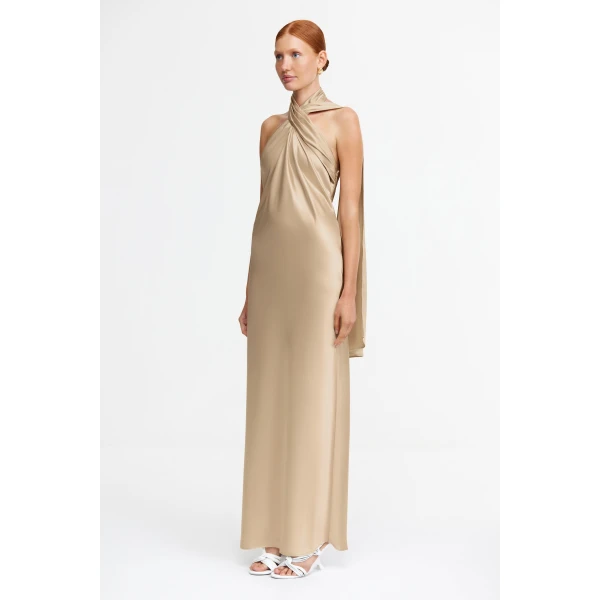 Acler Yewgreen Maxi Dress in Mist, view 3