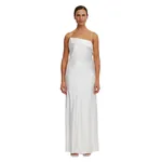 Acler Zetland Maxi Dress in Ivory