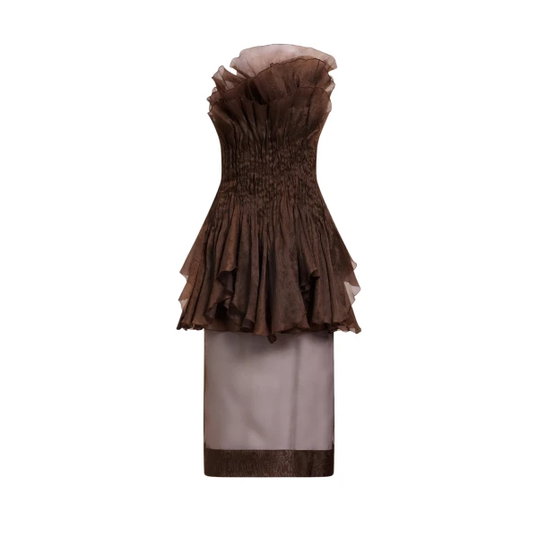 Aje Amaryllis Midi Dress