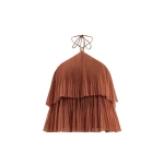 Aje Aven Pleated Top