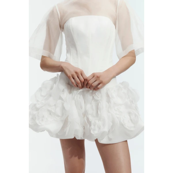 Aje Cloudscape Mini Dress, view 4