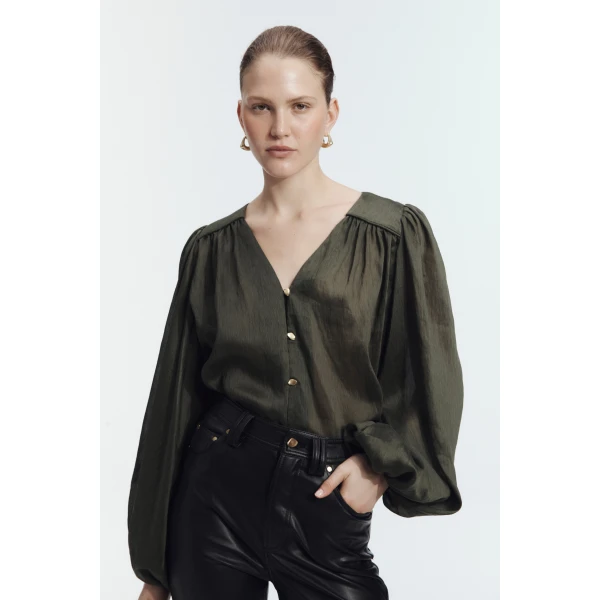Aje Daphne Blouse, view 3
