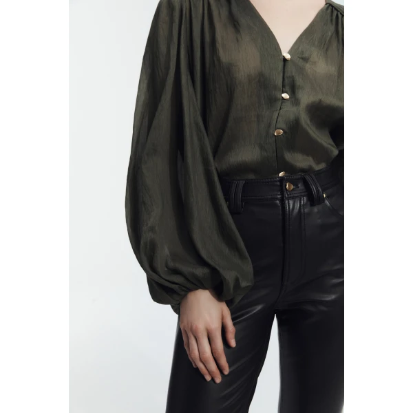 Aje Daphne Blouse, view 4