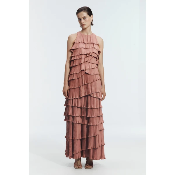 Aje Dew Pleated Maxi Dress, view 2