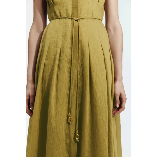 Aje Droplet Midi Dress, view 6