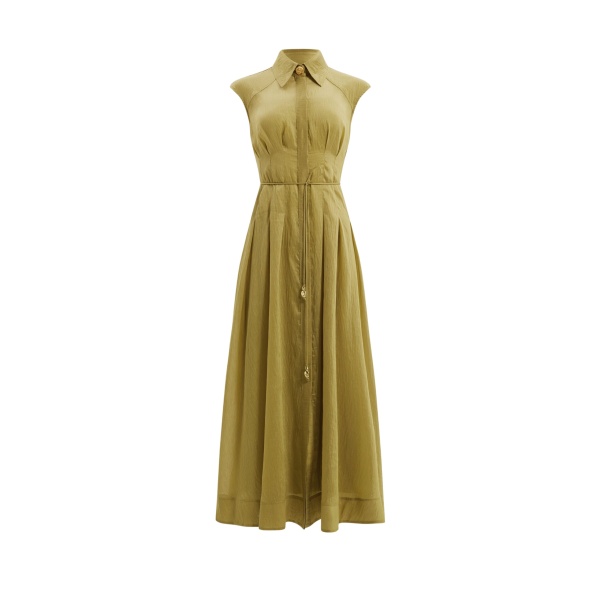 Aje Droplet Midi Dress