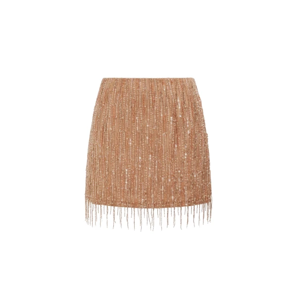 Aje Glisten Embellished Mini Skirt