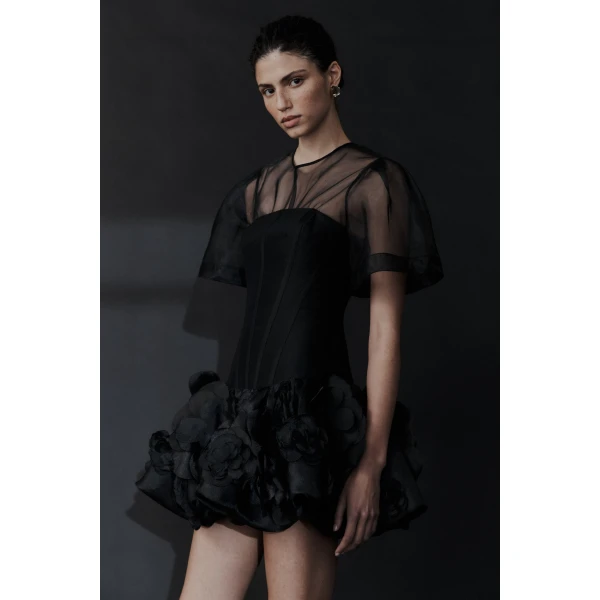 Aje Hush Short Sleeve Top, view 3