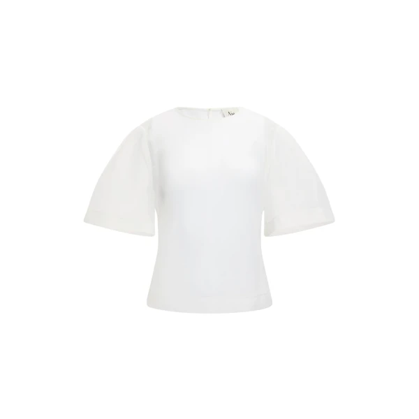 Aje Hush Short Sleeve Top