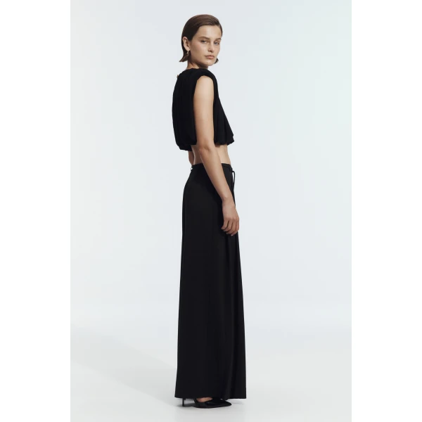 Aje Lunaria Ruched Jersey Top, view 5