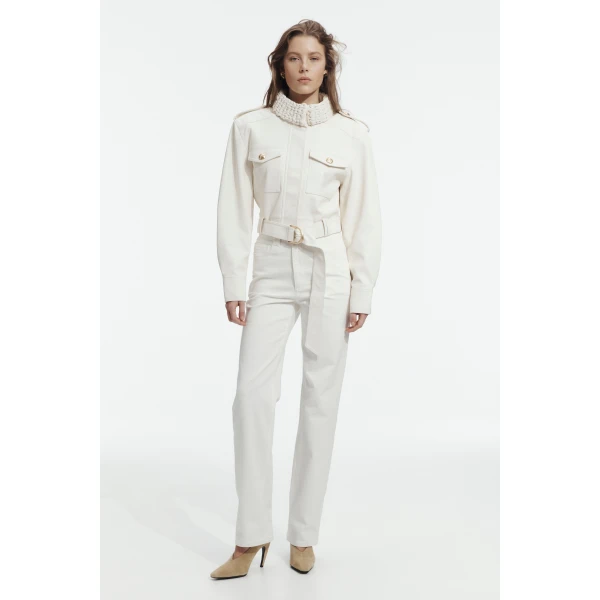 Aje Mossan Cropped Jacket, view 2