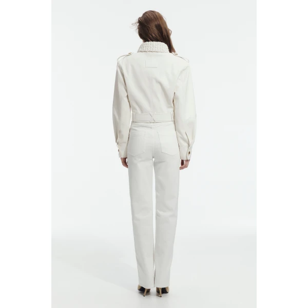 Aje Mossan Cropped Jacket, view 6