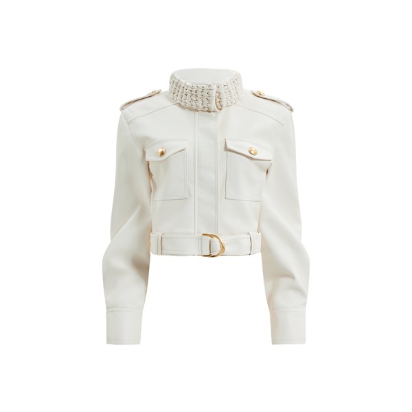 Aje Mossan Cropped Jacket