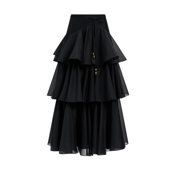 Aje Radiate Pleated Maxi Skirt