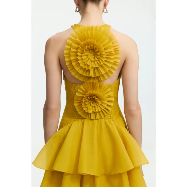 Aje Radiate Pleated Mini Dress, view 3