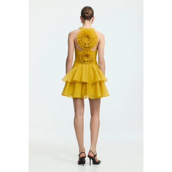 Aje Radiate Pleated Mini Dress, view 6