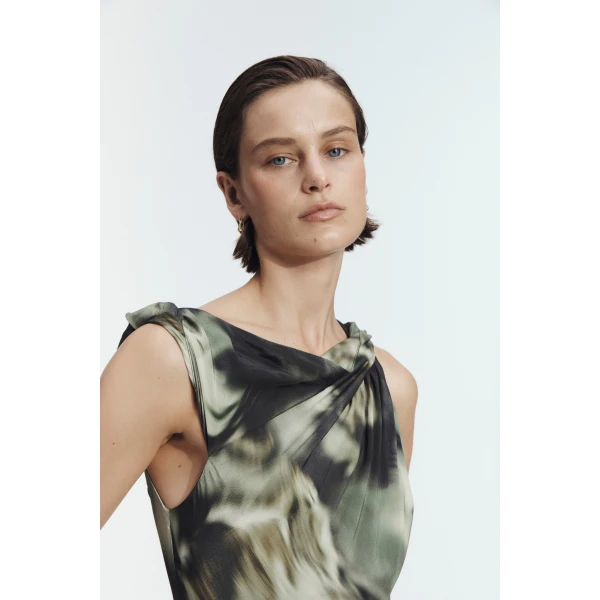 Aje Sable Gown, view 3