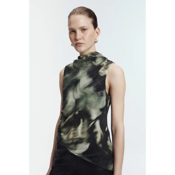 Aje Sable Sleeveless Top, view 3
