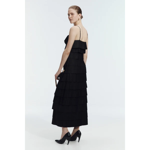 Aje Shade Pleated Midi Dress, view 5