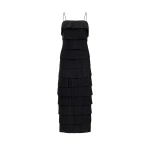 Aje Shade Pleated Midi Dress
