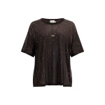 Aje Twila Embellished Knit Tee