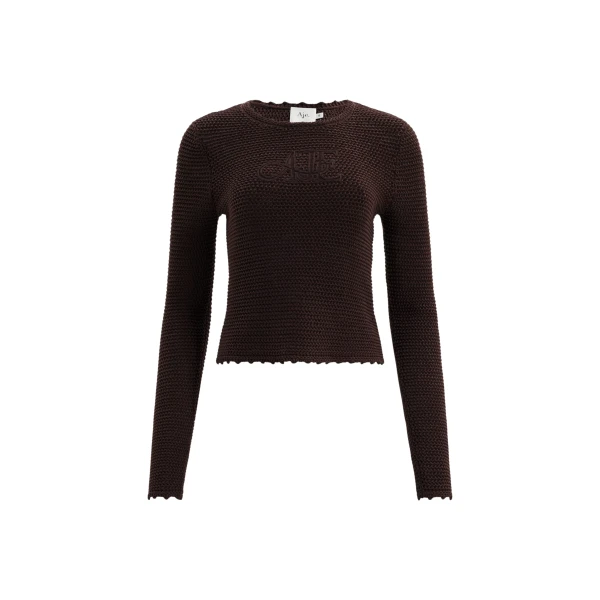 Aje Uma Long Sleeve Knit Tee