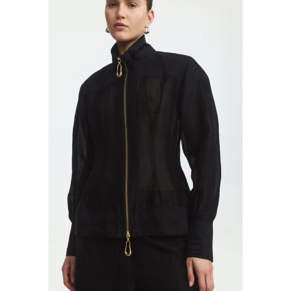 Aje Verdi Bomber Jacket, view 3