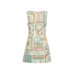 Alemais Andie Denim Mini Dress