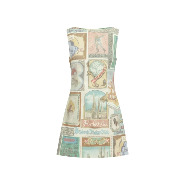 Alemais Andie Denim Mini Dress