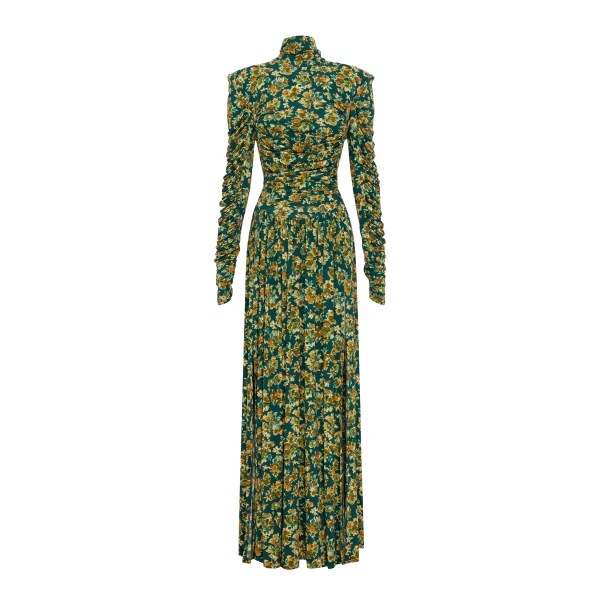 Alemais Clem Ruched Midi Dress