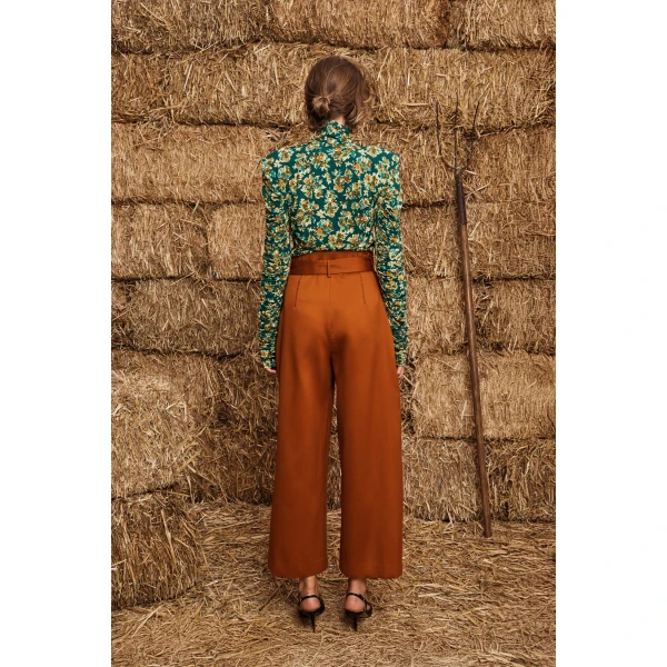 Alemais Clem Ruched Top, view 4
