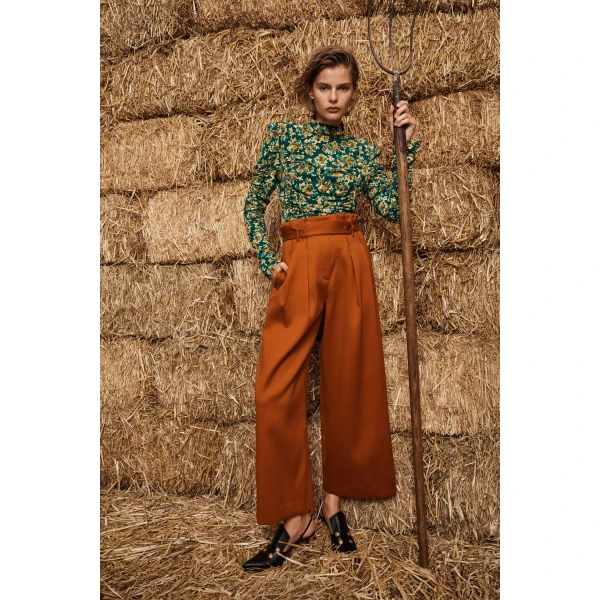 Alemais Clem Ruched Top, view 6