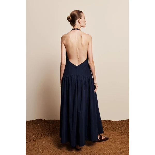 Alemais Dillon Applique Halter Gown, view 4