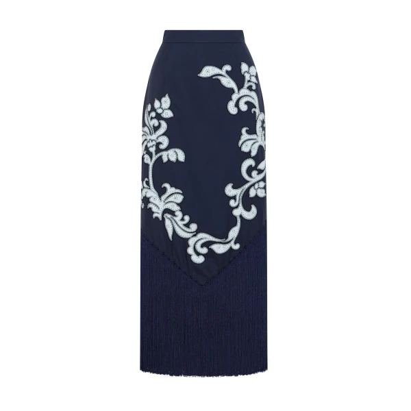 Alemais Dillon Applique Skirt