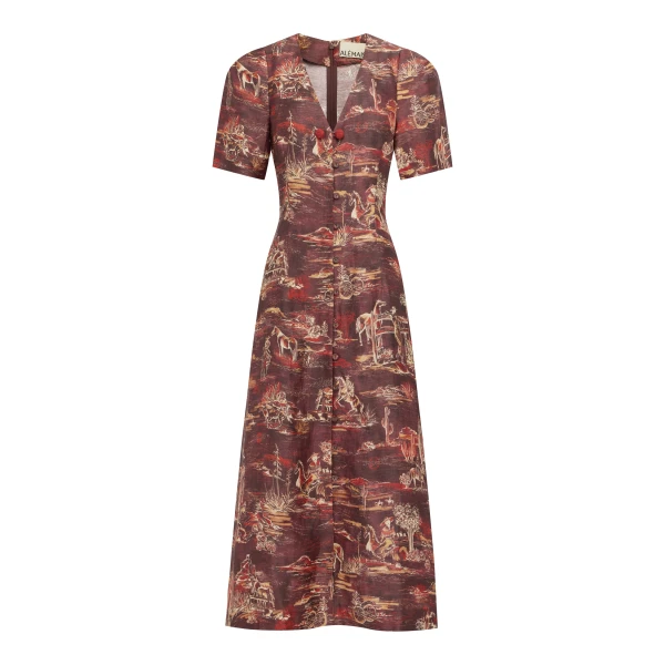 Alemais Ezra Midi Dress