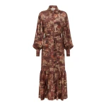 Alemais Ezra Silk Shirtdress Dress